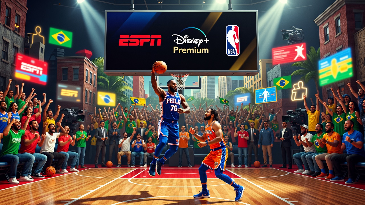 ESPN e Disney+ Premium Detalham Cobertura da NBA 2026/27