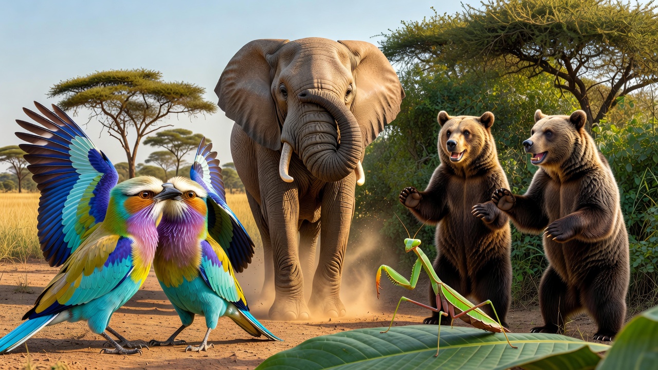 Fotos de Animais Divertem e Concorrem ao Prêmio Comedy Wildlife 2026