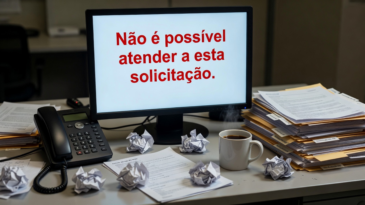 Não é possível atender a esta solicitação.