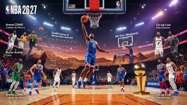 NBA Abre Temporada 2026-27 com Knicks Mirando Bicampeonato
